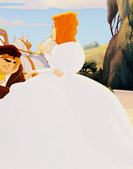 (Some) Animated Wedding Dresses