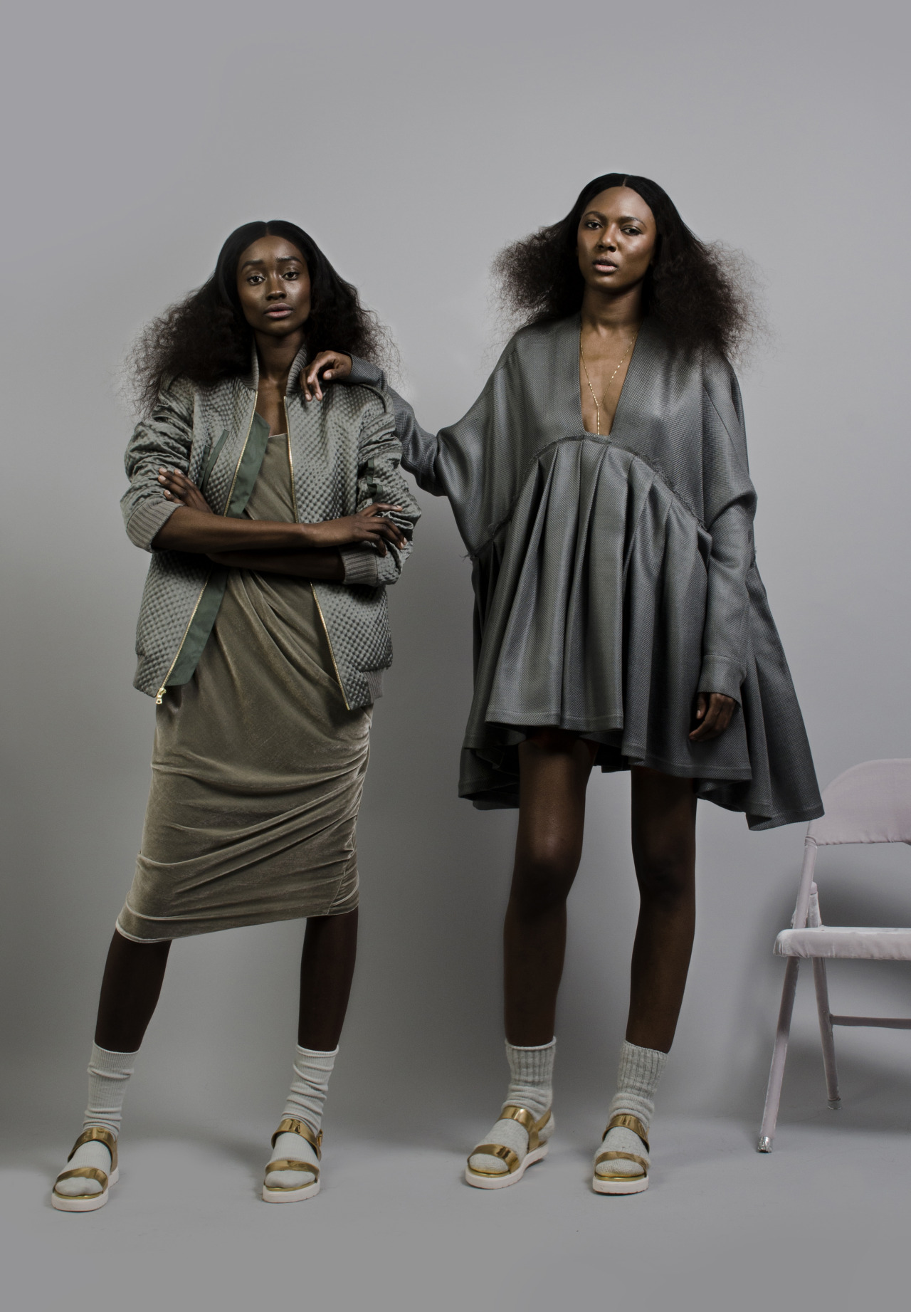 lani-p:hellyeahblackmodels:Omondi F/W 2015  Need