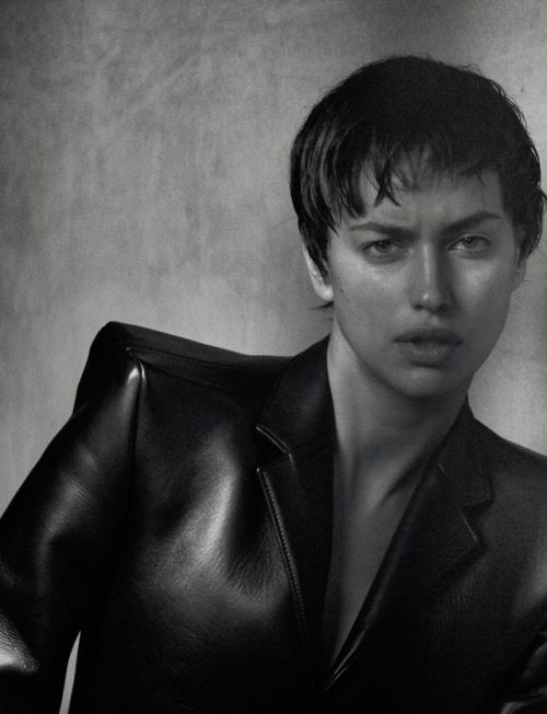 midnight-charm:Irina Shayk photographed byPeter Lindbergh forNuméro February 2019Hair:Taan DoanMakeu