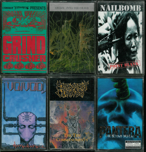 b00jum: CASSETTE METAL. Covers of metal albums on cassette. Some of them classic, others just old, m