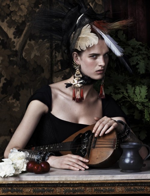 STILL LIFE | British Vogue | December 2013 Photographed by Josh Olins Styled by Lucinda Chambers Mod