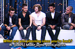 Porn photo frenchlovetw:  AU meme → The Wanted get