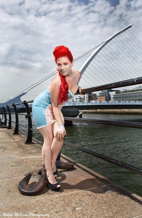 deannadeadly:  Photo: Ralph Mckoen Photography in Dublin,Ireland. June 2013. MUA: Suz Bogan Latex: Maja Stina   Model: Deanna Deadly Find more of me at: Facebook; www.facebook.com/modeldeannadeadly