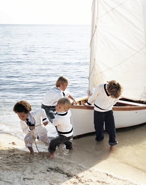ralphlauren: Adventures ahead: Nautical-inspired knits for the youngest seaman