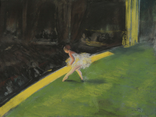 Everett ShinnThe Yellow Dancer, 1911Pastel on board