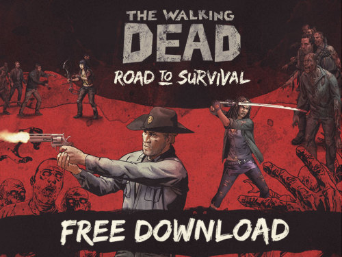 thewalkingdeadroadtosurvival:  A thrilling, mature adventure constantly toeing the line between life and the undead, It is the definitive Walking Dead role-playing game experience.  Have you seen this?