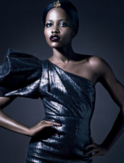 global-fashions:  Lupita Nyong’o - Vogue Italia February 2014 by photographer Tom Munro by stylist Patti Wilson  