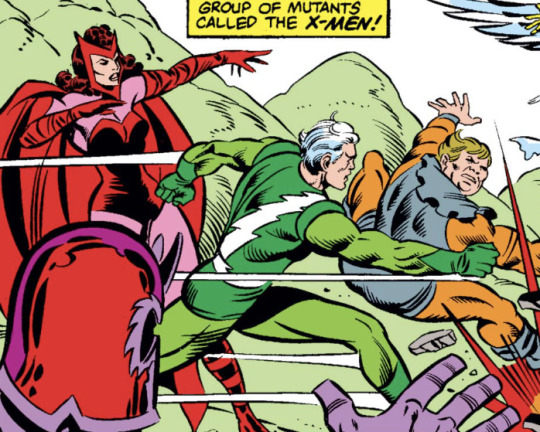 hex power — The Scarlet Witch & Quicksilver's classic costumes