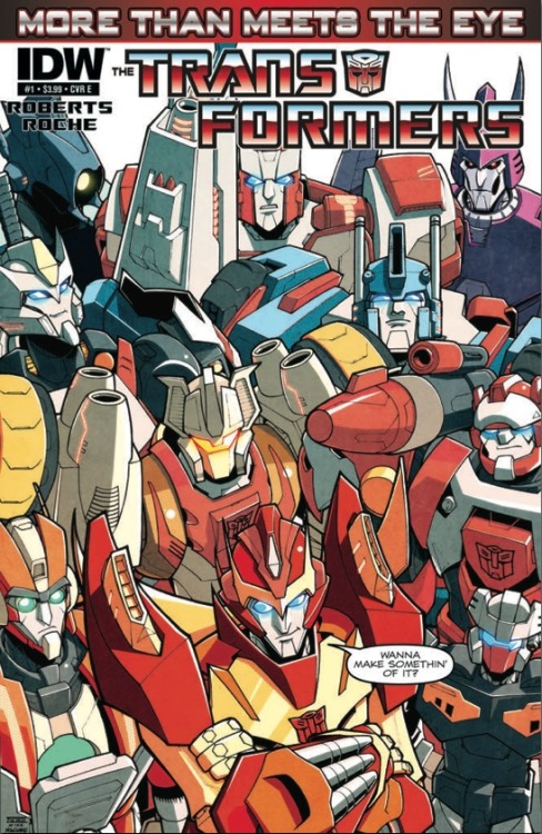 transformerspt:“Wanna Make Something Of It?“ cover homages in IDW Transformers.Transformers MT