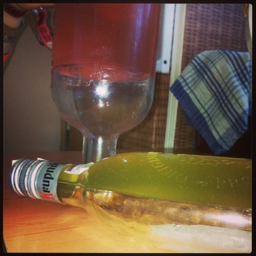 kairaanix:  #jelly #vodka turned out a bit thick. We need to add more vodka definitely…  do I have to drink this also, good morning world, this is what we’re doing today