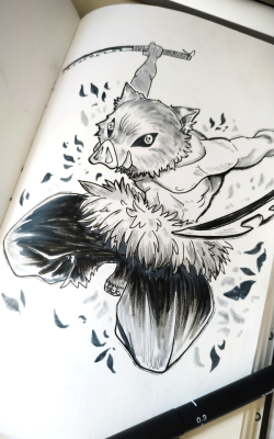 gabitzart:   Inktober day 2 - That feral