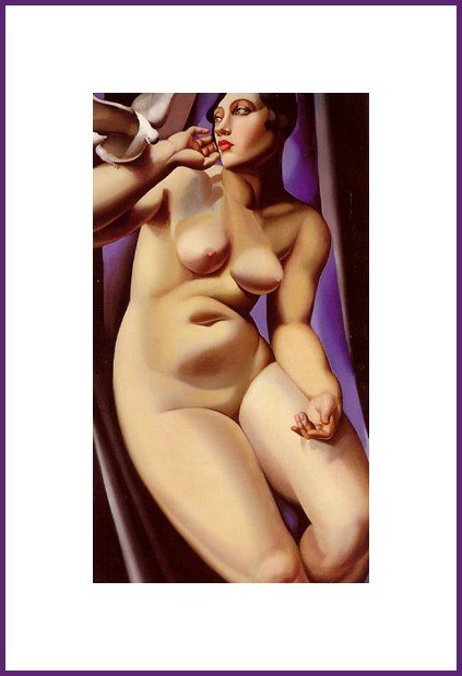 artbeautypaintings:  Nude - Tamara de Lempicka 