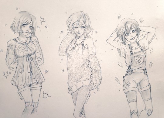 kingdomsaurushearts:  My girls!!!
