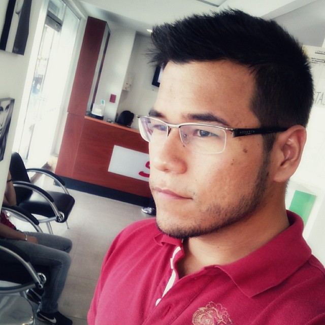 abducido:  #haircut #myself  Beautiful boy