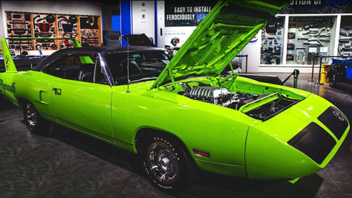 musclecardefinition:Breathtaking Hellcat Powered 1970 Plymouth Superbird by Graveyard Carz. Find out