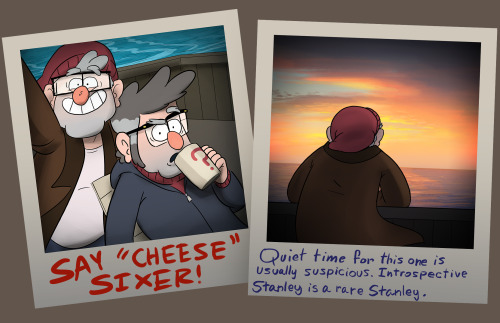 stephreynaart:Sea Grunkle Photo AlbumDipper and Mabel get a box in the mail full of these one day.  