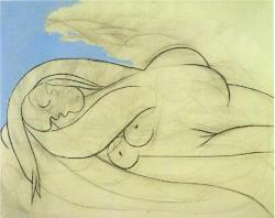 vuls:  Femme nue couchee - Pablo Picasso, 1932               