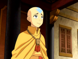avatar-legendofdothething:  Anyone else notice this? :) I thought it was super sweet! In the last episode of ATLA, aang wore this beautiful airbender necklaceat the end of Legend of korra, Korra wears the same necklace but only water tribe themed :)So