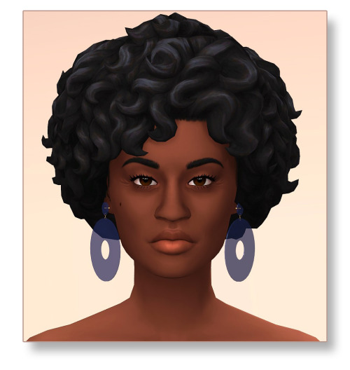 Sarabelle. Face overlay.Sarabelle is the Sim in the first pic. She’s a big personality, so she deser