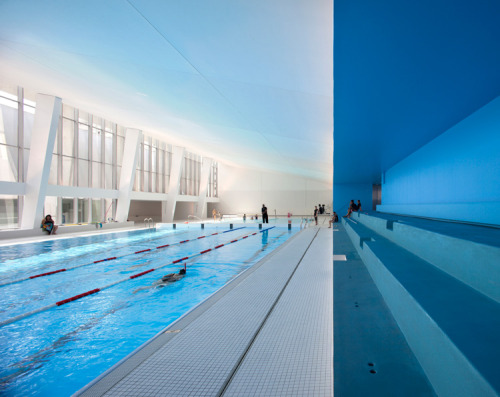 archatlas:  Bagneux Swimming Pool Dominique Coulon et Associés 