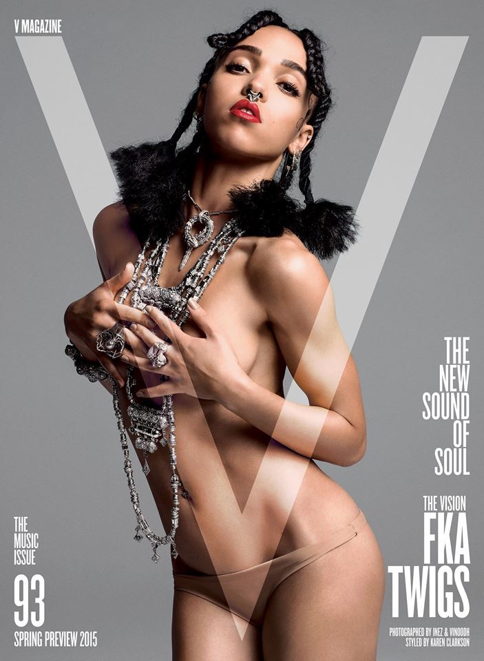 mglrs:  FKA twigs on the cover of V Magazine’s The Music Issue