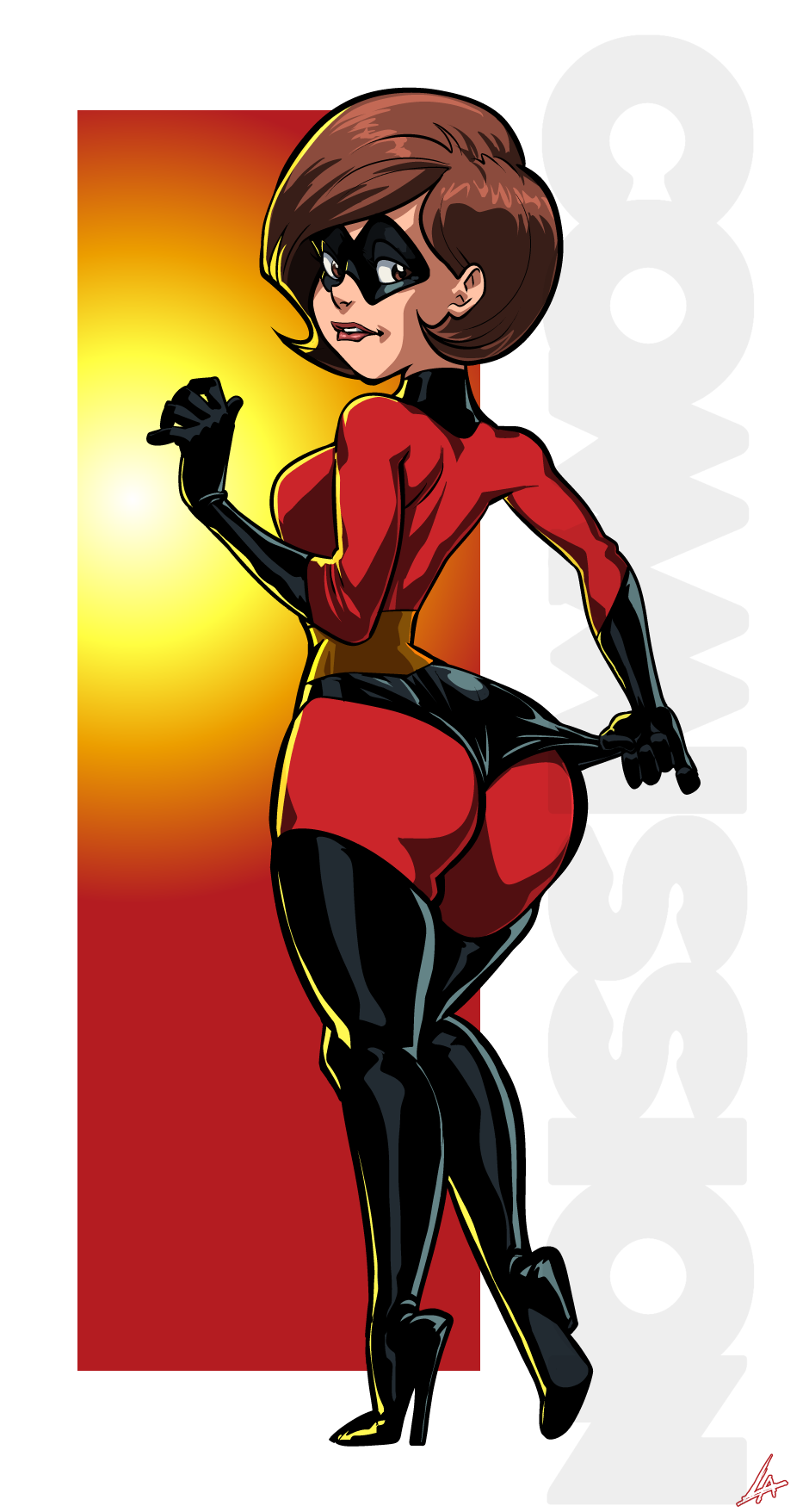 liefeldianabomination:Commission : Mrs. Incredible