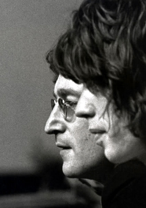 mccartneymadness:  John Lennon and Mick Jagger