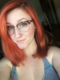 gingersssnap:  Two new pairs of glasses :)