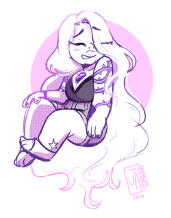 juniperarts:  I wanted to draw Amethyst again