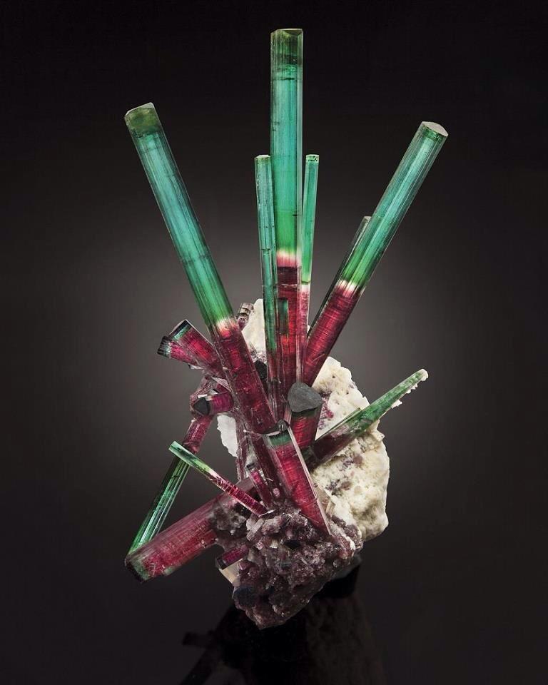 red-green tourmaline