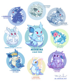 abgallery:  I wasn’t going to get involved at first, but call it a failing, I can be coddling when it comes to Nidorina. I wanted to make sure there was a fair representation out there for our little chimeric friend.  I want them all &gt; u&lt;