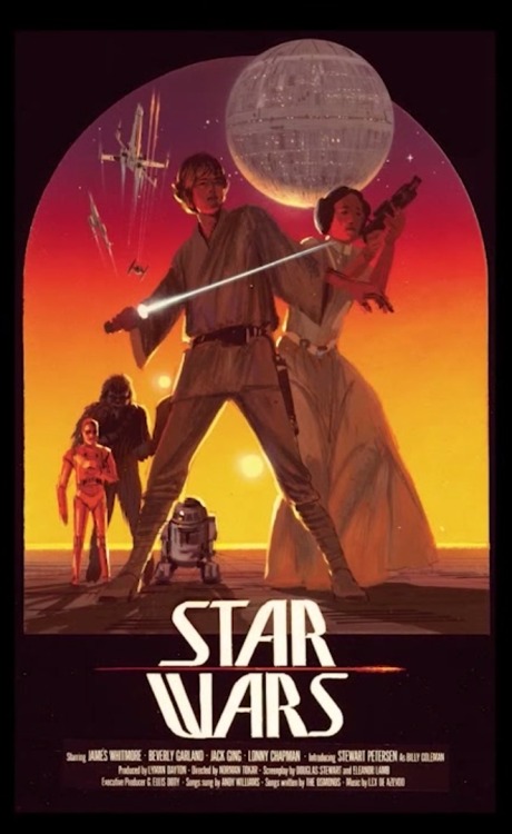 recklessishe - ANH - Yet another Ralph McQuarrie concept poster...