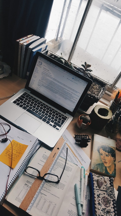 fiercelittlestudyblr: 4.7.18 Another look back to the snow. I’m feeling a bit wistful and sad 