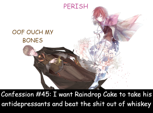 @thedarojianempiria confessed: I want Raindrop Cake to take his antidepressants and beat the shit out of whiskey #Food Fantasy #FF Raindrop Cake #FF Whisky#dirtyfoodfantasyconfessions