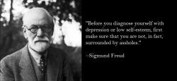 great-quotes:  “Before you diagnose yourself…” -Sigmund Freud [OC] [930x426]MORE COOL QUOTES! 