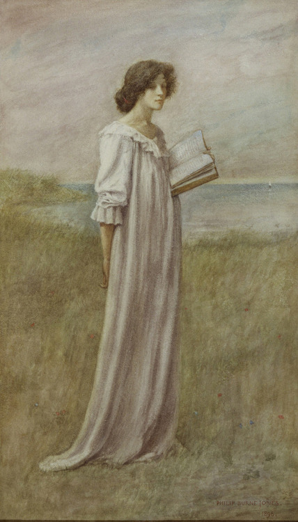 syobanne:  Beside a Summer Sea (1896) - Philip Burne-Jones