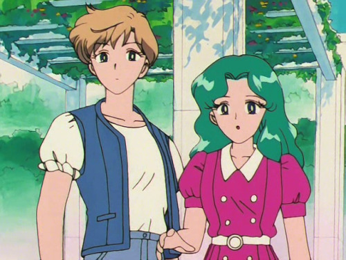 sailorcivilian: Ep 101 Haruka wears this outfit again in ep 102Michiru wears this outfit again in e