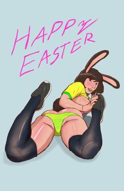 dreadninjart:Last bunny girl for Easter
