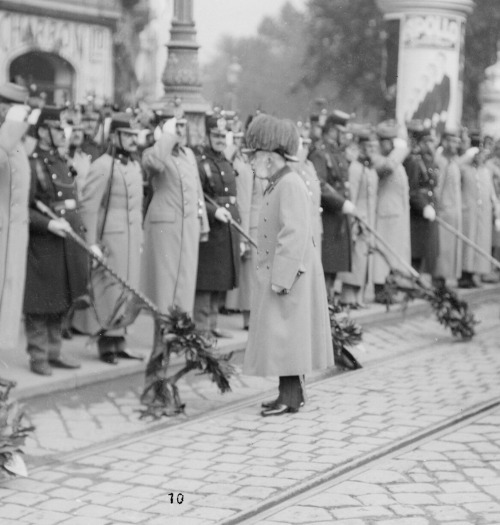 100th Anniversary Celebration On The Occasion Of The Battle Of The Nations Near Leipzig On Vienna's Schwarzenbergplatz