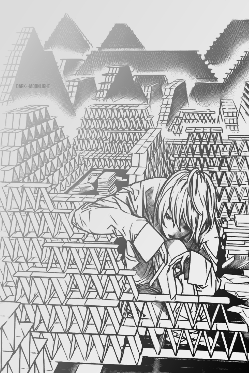 dark–moonlight:  "More important than that,is that if you knock over mytarot card tower, I'll be pissed." 