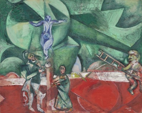 Golgotha, Marc Chagall, 1912, MoMA: Drawings and PrintsThe Joan and Lester Avnet CollectionSize: 18 