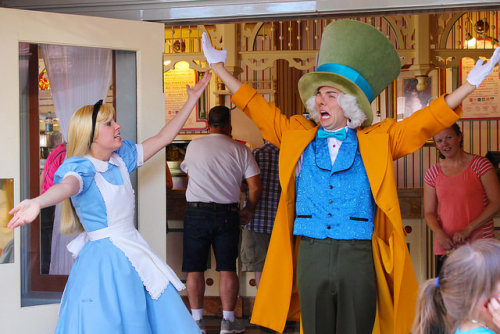 Alice and Mad Hatter on Flickr.