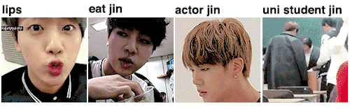 eatjin:happy birthday to bangtan’s very very adorable hyun, JIN! ♡