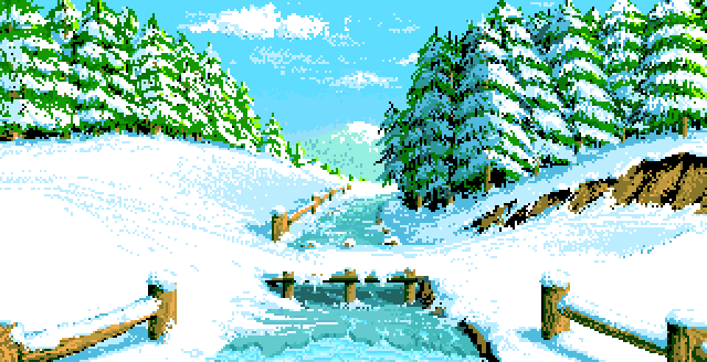 retronator:  Art from Winter Games (Action porn pictures