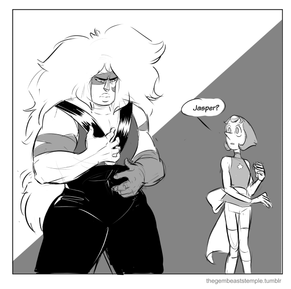 thegembeaststemple:  Y’all are gonna get me to ship these two yet Guest starring tiddygem‘s