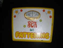 etsyifyourenasty:  Sex isn’t Fattening