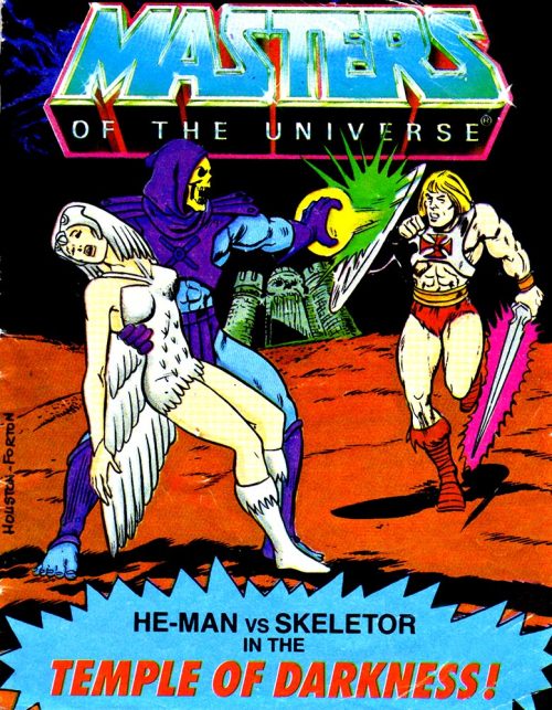 swordofsteel:  80s Masters of the Universe mini-comic cover art by Larry Houston 