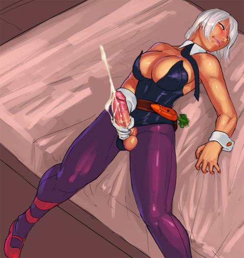 freefutanariporn:Battle Bunny Riven jerking off and cumming - Art by AKA6Click here to see more rule