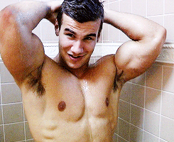 1innea:  boredinweho:  I can watch him shower all day :)  u know hes a bottom just