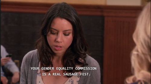 thatmogarguy:  Chris Traeger arrives at an important part in the development of a male feminist 